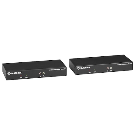 Black Box BLACK BOX Kvx Series Hdmi 4K Kvm Extender, Sh, Tx+Rx KVXLCH-100